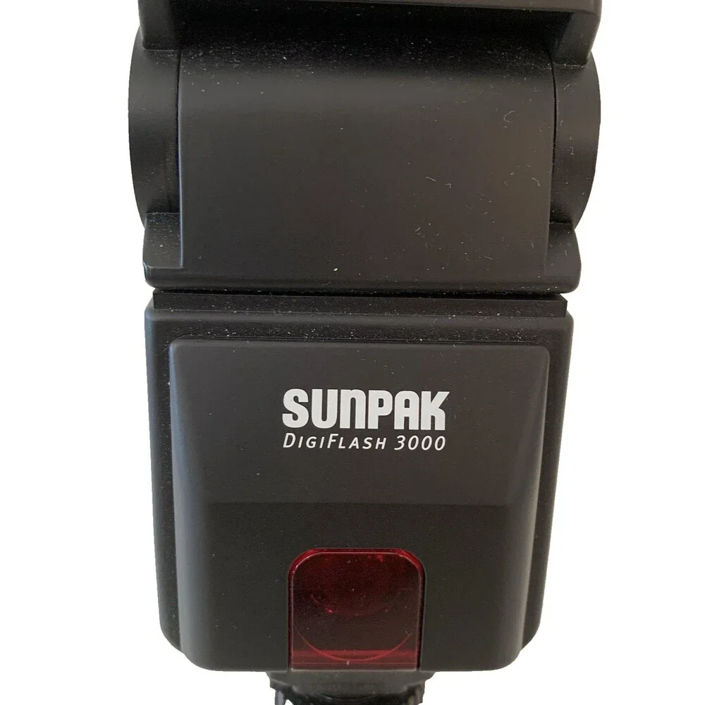 Sunpak Digiflash 3000 Digital TTL Flash Compatible with Canon DSLR Cameras
